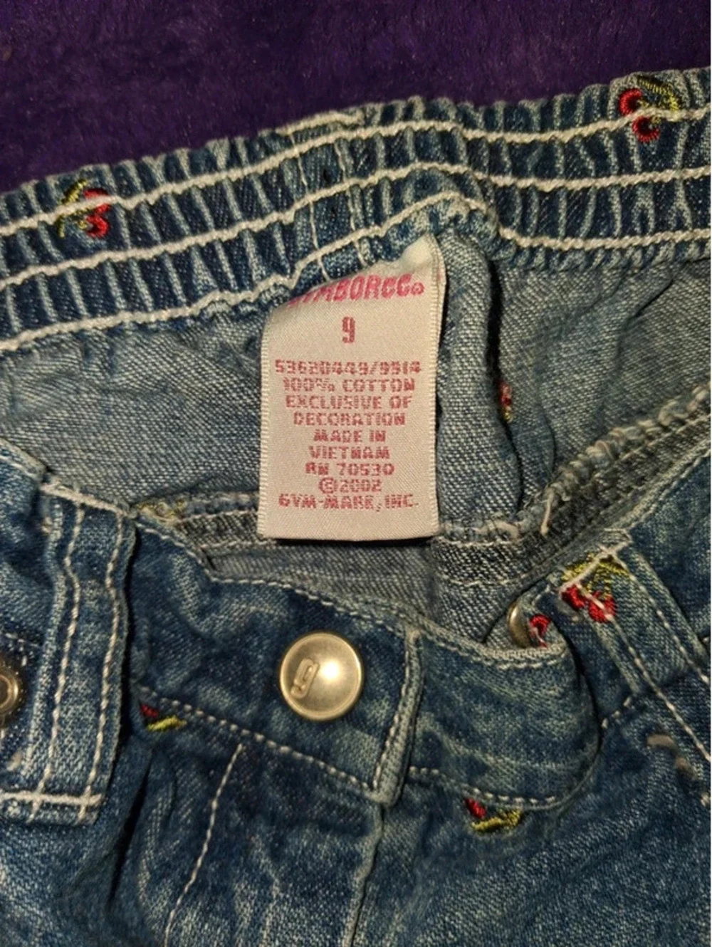 Gymboree y2k embroidered